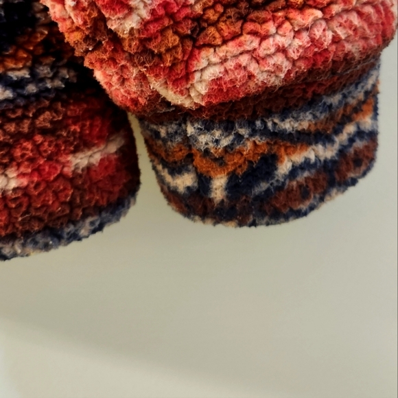 American Eagle Size XS, Sherpa, 1/4 Zip, Multicolor, Pullover, Sweater, Winter - Picture 5 of 8